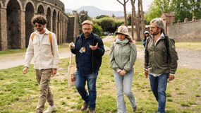Rome to Pompeii 4-hour Guided Tour by Train