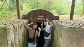 Phong Nha Transfer til Hue via Vinh Moc Tunnels & 17 Parallel