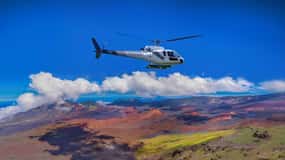 Tour in elicottero di 45 minuti della foresta pluviale di Hana e del cratere di Haleakala