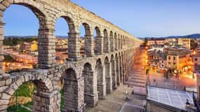 Private tour with driver from Madrid through Avila and Segovia with entrance tickets