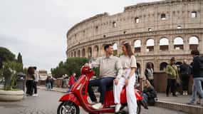 Vespa - Vin- och fototur i Rom