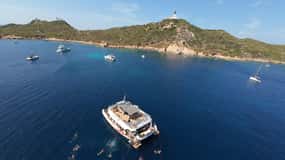 Ajaccio les iles sanguinaires : ALL INCLUSIVE Catamaran Cruise