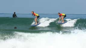 Biarritz : Clases de surf en la playa de la Côte des Basques