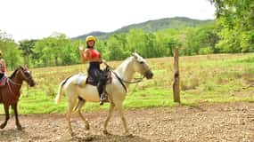 Jaco Beach: Horseback Riding with Natural Pool Stop