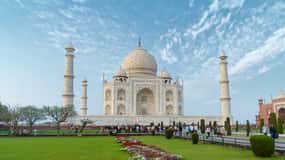 Agra: Tour "Skip-the-Line" dell'alba e del tramonto del Taj Mahal