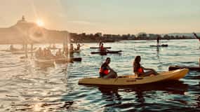 Plage de San Juan : Location de kayak double 2 heures + collation et boisson