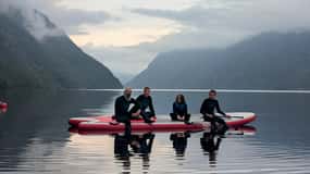 Frafjord Paddling and Månafossen Waterfall Hike Stavanger
