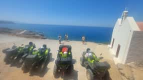 CRETE :MALIA HERSSONISOS QUADS ECOTOUR ADVENTURE - HIGH PERF