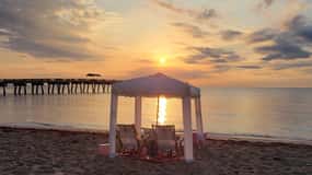 Ft Lauderdale: Private Beach Day Cabana with Amenities