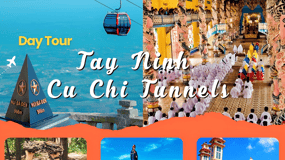 HCM: Cu Chi Tunnels, Cao Dai Temple, Black Virgin Mountain