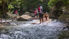 Khao Lak Multi-Adventure: Bamboo Rafting, ATV & Elephants