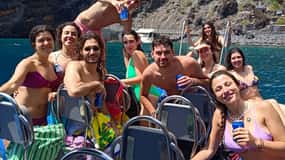 De Los Gigantes a Teno: Excursión en barco con snorkel y bebidas