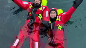 Tromsø: Arctic Fjord Floating in Survival Suit