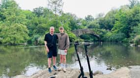 NYC: Central Park Privat guidad tur med elektrisk skoter