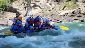 Banff: Morning Whitewater Rafting Tour in Horseshoe Canyon
