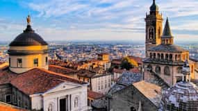 Bergamo and Upper Town: E-bike rental
