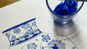 Watercolour Painting Class: Traditional Floral Motifs