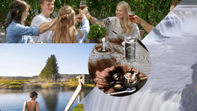 Reikiavik: Círculo Dorado y degustación gastronómica con Laguna Secreta