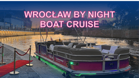 Wroclaw på natten - båttur i Gamla stan på natten