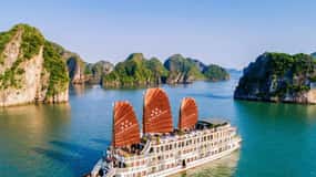 Ninh Binh : Croisière Arcady 5 étoiles de 3 jours dans la baie d'Halong