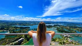 Guatape Tour with Luxury Boat Ride, Meals & Llamas farm