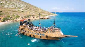 From Kos:A full day cruise in the newest luxury vessel!