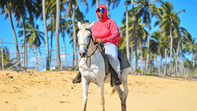 Horseback Riding at Macao Beach and River with Transfers