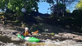 Llangollen: White Water Kayaking Experience