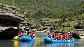 Vjosa River Whitewater Rafting with optional Local Lunch