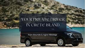 Private Driver & Chauffeur Service in Crete from Elounda