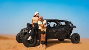 Dubai: Esperienza in quad, dune buggy e sandboarding