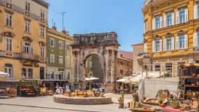 Fra Zagreb til Istrien: Privat dagsudflugt til Pula og Rovinj