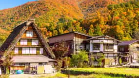 Jednosměrný autobus: Takayama - Osaka přes Shirakawa-go, Kanazawa