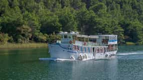 Krka-vattenfallen, olivoljeprovning och vinprovning