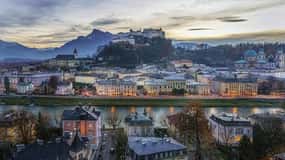 Escursione di un giorno a Hallstatt e Salisburgo da Vienna o Bratislava