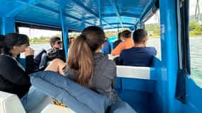 Vanuit Panajachel: Rondvaart over het Atitlan meer met verblijf in een Mayahuis