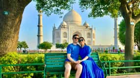 Delhi: Excursión al Taj Mahal y Agra en tren expreso Gatimaan