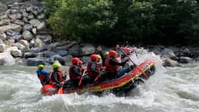 Stegenwald bij Werfen: Sportief raften op de Salzach