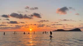 Ibiza: Paddle Board Sunset Tour