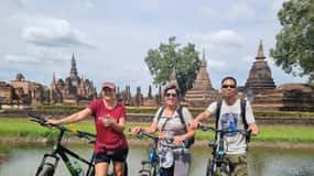 Sukhothai: Ganztägige Fahrradtour durch den historischen Park mit Mittagessen