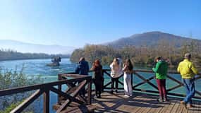 West from Belgrade: Woodentown, Šargan 8 train & Drina River