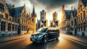 De Amsterdã para Ghent - Motorista particular - Carro de luxo
