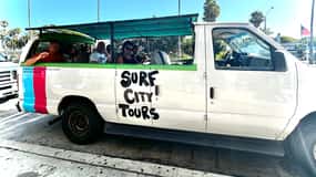 Santa Mónica: Visita a Los Angeles em carrinha ao ar livre com paragens