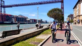 Getxo and Bizkaia Bridge EBike Tour