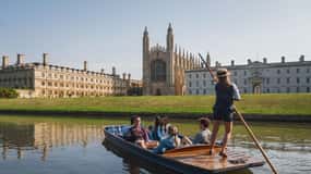 Cambridge: Guided Shared River Punting Tour
