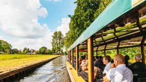 Amsterdam: Giethoorn Day Trip, Boat Tour, and Walking Tour