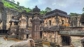 Excursão no mesmo dia às grutas de Ajanta e Ellora a partir de Mumbai.