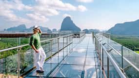 Phang Nga Bay Skywalk at Samet Nangshe with Private Transfer