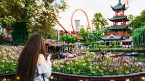 Copenhagen: Tivoli Gardens Unlimited Rides Pass
