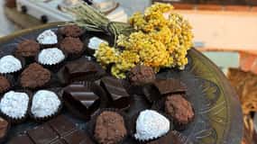 Laconi : dégustation de chocolat et de liqueurs typiques